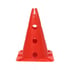 Cono con supporto per luccio e anello base quadrata deluxe - Cono con supporto per luccio e anello: Rosso - Riferimento: 24184.003.320